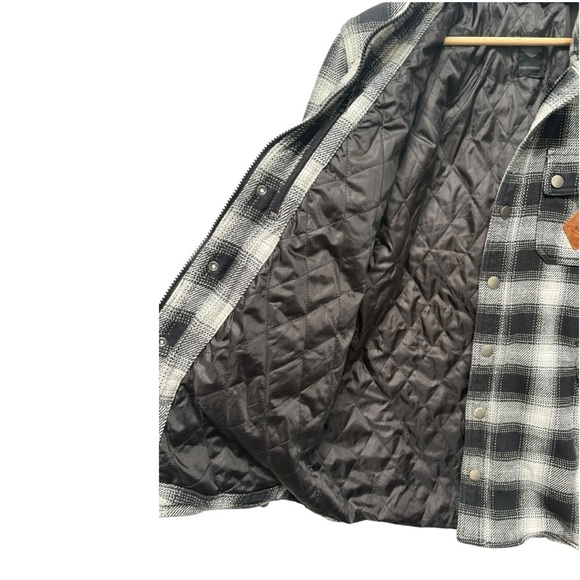 Harley Davidson Mens Reinforced Slim Fit Riding Shirt Jacket Size Small - Picture 7 of 10